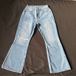 American Eagle Highest Rise 90’s Flare Jean Size 6 Regular (No. 3278)